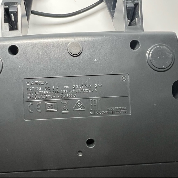 CASIO HR-100TM MINI DESKTOP CALCULATOR Accountant TESTED 10 key Tax & Exchange - Picture 4 of 6